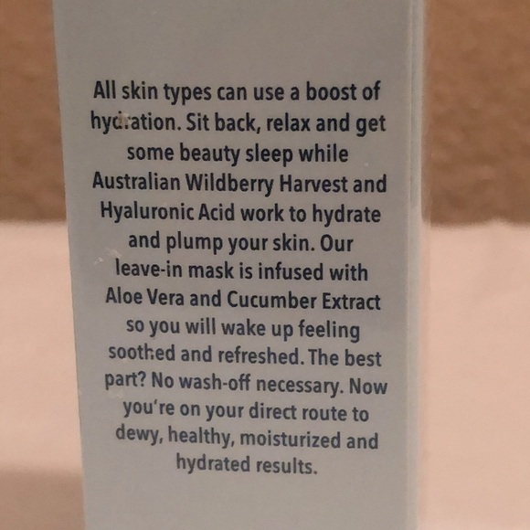 New Flight Mode Skincare High Altitude Hydration Mask sealed in package. 1.69 oz - Picture 8 of 9
